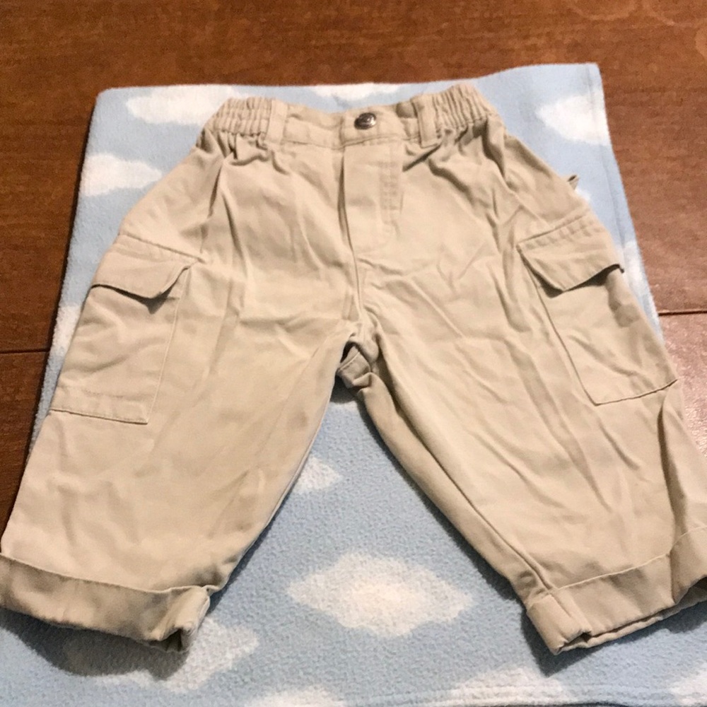 Little Legends-Pull-On Khaki Pants-12 Months